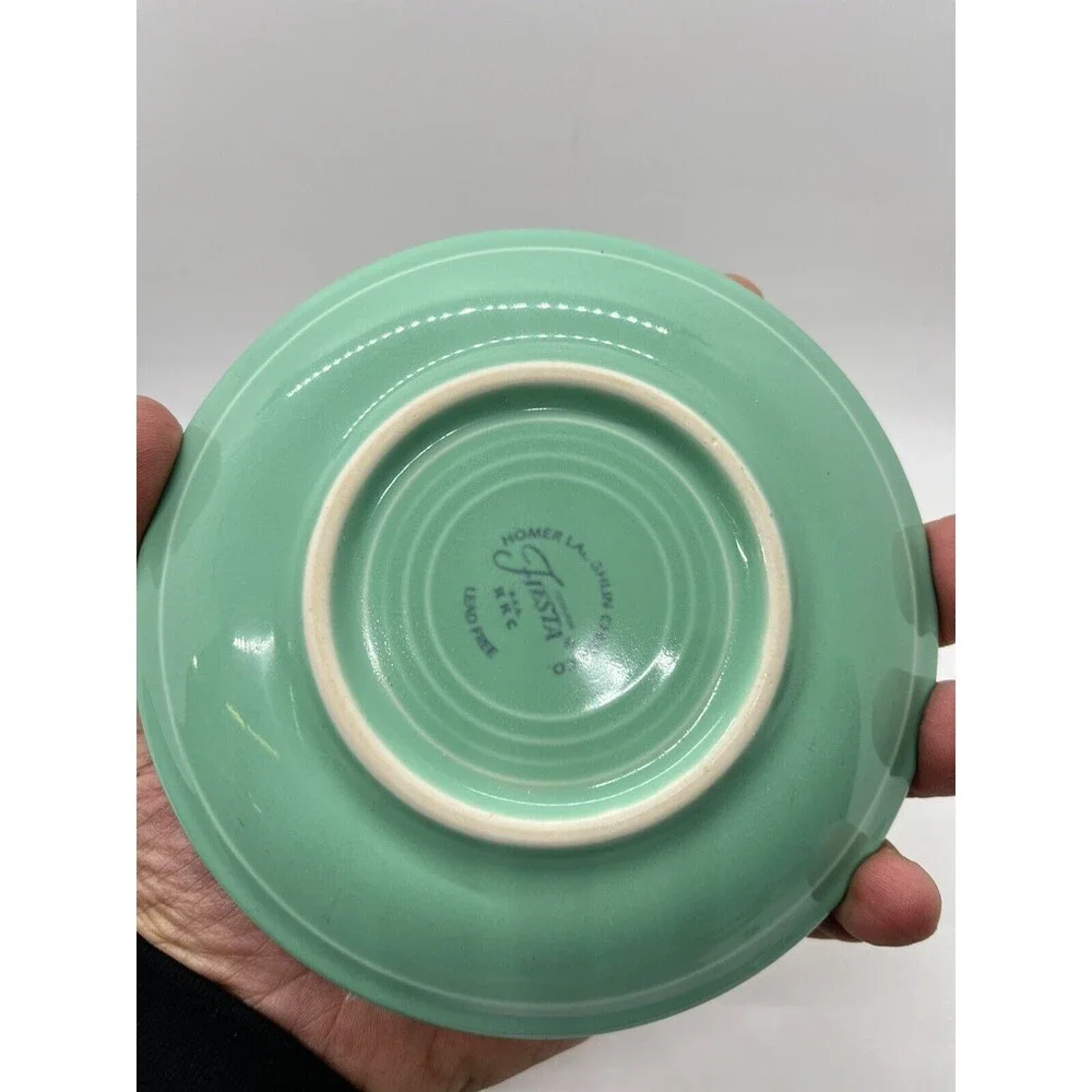 Vintage Fiestaware 6” Saucer Green